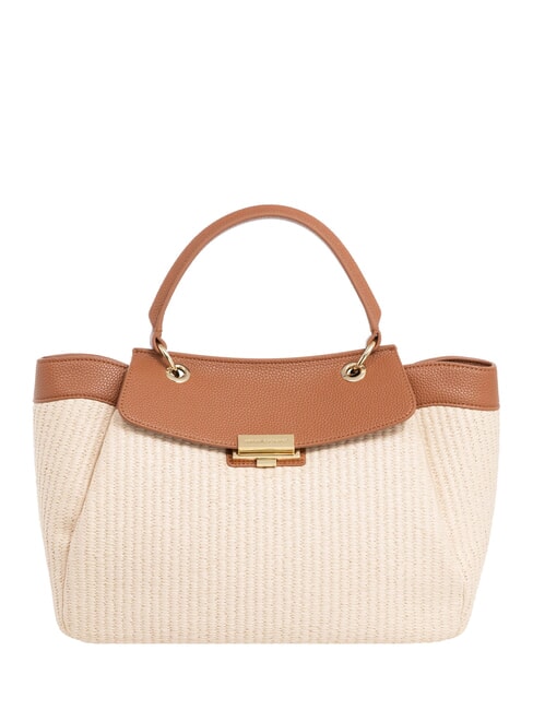 ARMANI EXCHANGE WAVE CROCHET  Handtasche, mit Schultergurt Tal/Whisky - Damentaschen