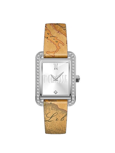 ALVIERO MARTINI PRIMA CLASSE MAUI Nur Zeituhr  Stahl-Geo - Uhren