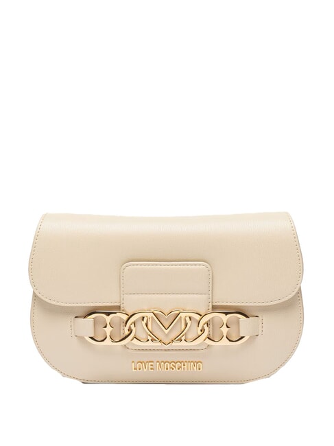 LOVE MOSCHINO ATOM Umhängetasche Elfenbein - Damentaschen