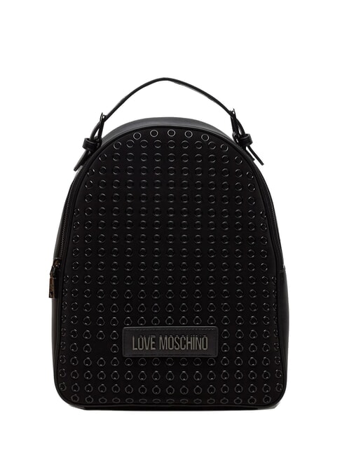 LOVE MOSCHINO GLAMUP  Damenrucksack schwarz/rotguss - Damentaschen