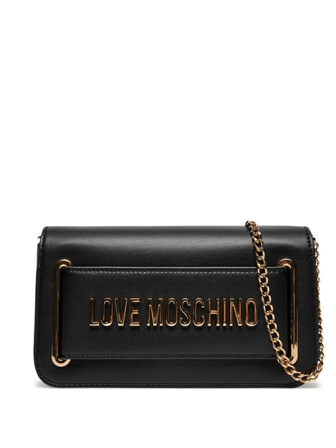 LOVE MOSCHINO SMART DAILY  Clutch mit Kette Schwarz - Damentaschen