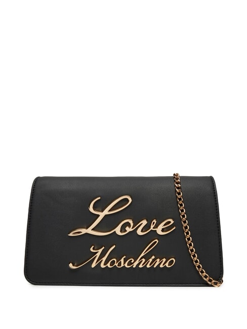 LOVE MOSCHINO SMART DAILY Chain Mini-Umhängetasche Schwarz - Damentaschen