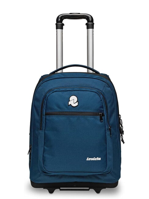 INVICTA BUMP PLAIN 2-Rad-Trolley-Rucksack mondbeschienener Ozean - Rucksäcke mit Trolleyfunktion