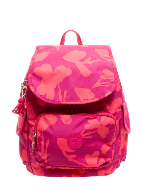 KIPLING CITY PACK S Rucksack Korallendruck - Damentaschen