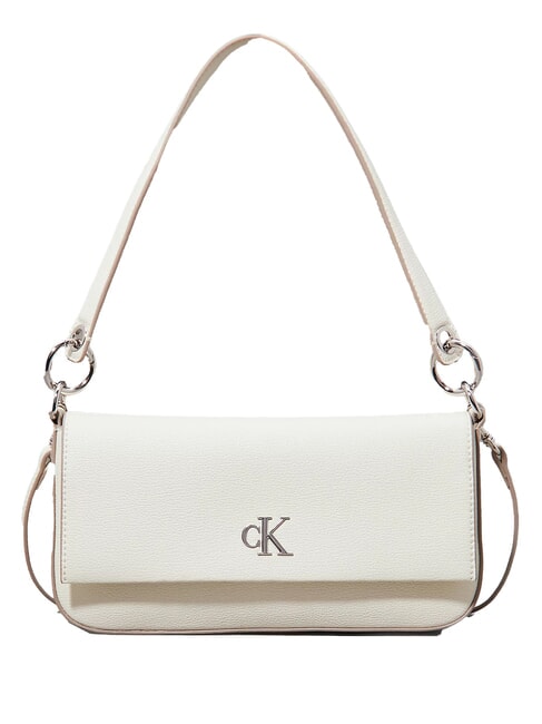 CALVIN KLEIN MINIMAL MONOGRAM Umhängetasche, mit Schultergurt Weiß-Birke - Damentaschen