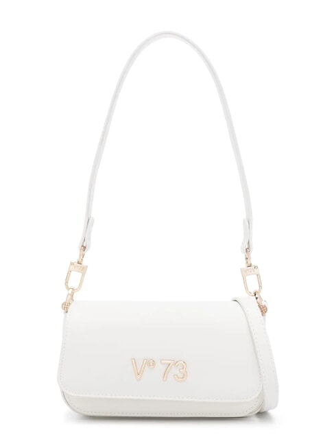 V73 BAMBOO BAG Tasche mit Doppelfunktionsklappe Weiß - Damentaschen
