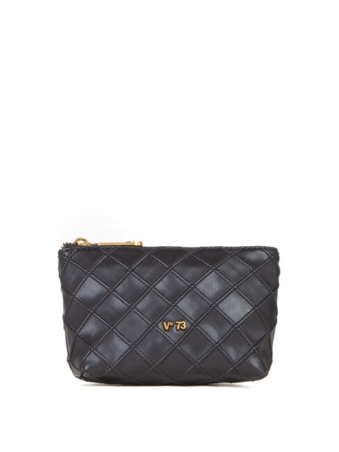 V73 EDITH Kleine gesteppte Clutch Schwarz - Damentaschen