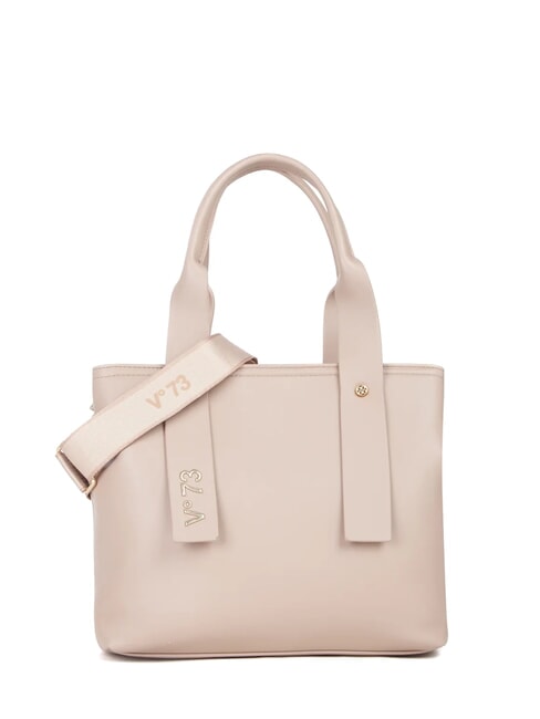 V73 AGATHA Umhängetasche mit Schultergurt Beige - Damentaschen