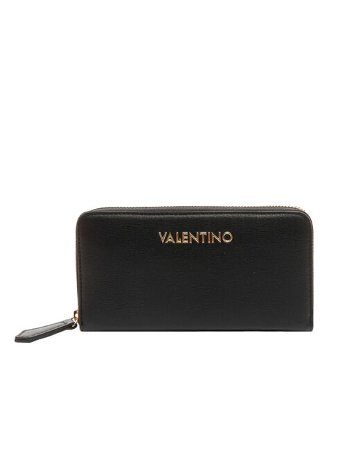 MARIO VALENTINO BUBBLE  Geldbörse mit Rundum-Reißverschluss Schwarz - Brieftaschen Damen