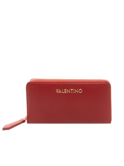 MARIO VALENTINO BUBBLE  Geldbörse mit Rundum-Reißverschluss Rot - Brieftaschen Damen