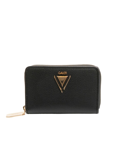 GAUDÌ BEA SUMMER Mittelgroße Brieftasche mit Rundum-Reißverschluss SCHWARZ - Brieftaschen Damen