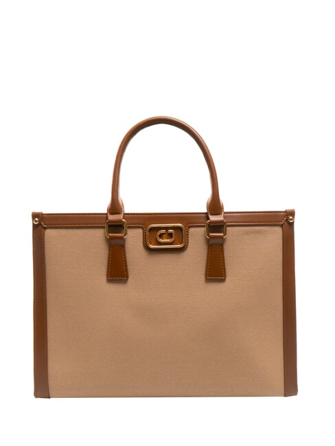 GAUDÌ DAKOTA Canvas-Tasche mit doppelter Tragbarkeit bräunen - Damentaschen