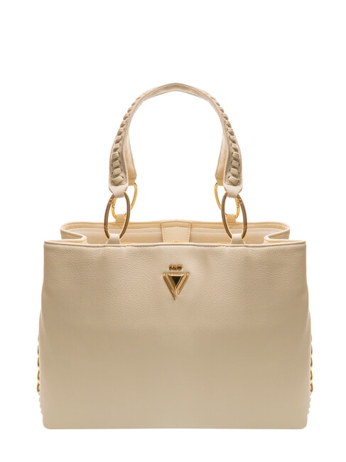 GAUDÌ DILETTA Handtasche mit Schultergurt CREME - Damentaschen