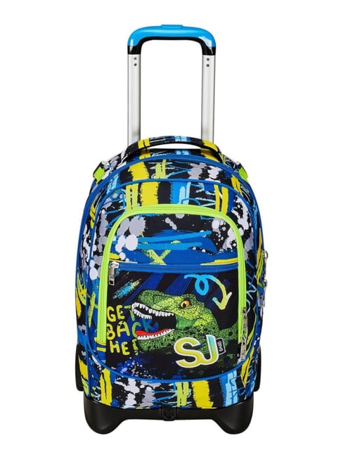 SJGANG CUCCIOLI  NEW TECH GIRL Abnehmbarer Trolley-Rucksack, 2 Räder Schwarz - Rucksäcke mit Trolleyfunktion