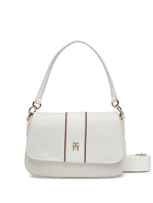 TOMMY HILFIGER POPPY Handtasche, mit Schultergurt gesteppt ecru - Damentaschen