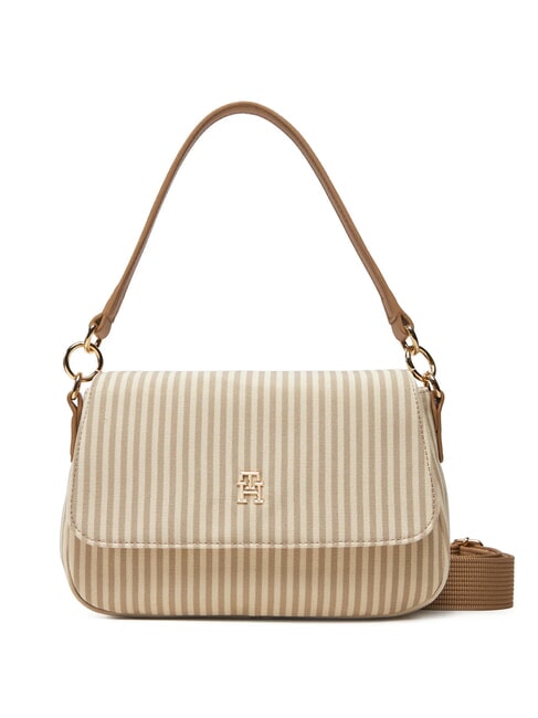 TOMMY HILFIGER POPPY SUMMER Umhängetasche, mit Schultergurt Wüsten-Khaki-Melange - Damentaschen