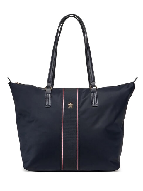 TOMMY HILFIGER POPPY Einkaufstasche Raum blau - Damentaschen