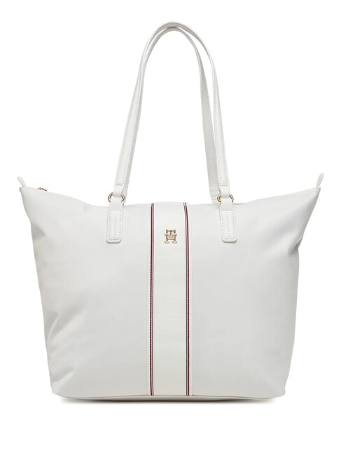 TOMMY HILFIGER POPPY Einkaufstasche gesteppt ecru - Damentaschen