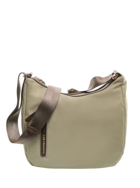 MANDARINA DUCK HUNTER Hobo-Tasche aus Nylon salbeigrau - Damentaschen