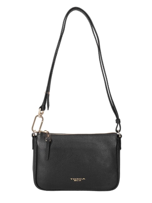 TOSCA BLU MOONY BAGS Umhängetasche aus Leder Schwarz - Damentaschen
