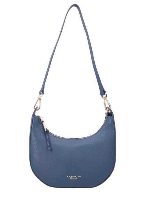 TOSCA BLU MOONY BAGS Ledertasche mit Doppelfunktion Blau - Damentaschen