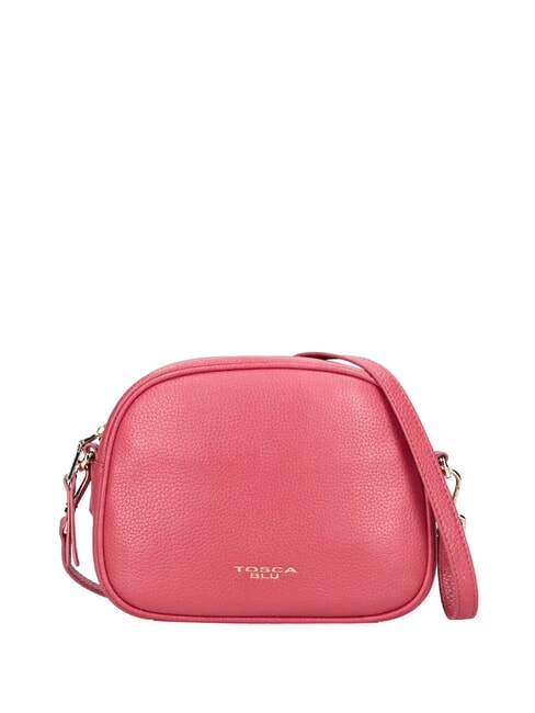 TOSCA BLU MOONY BAGS Kleine Umhängetasche aus Leder KORALLE - Damentaschen