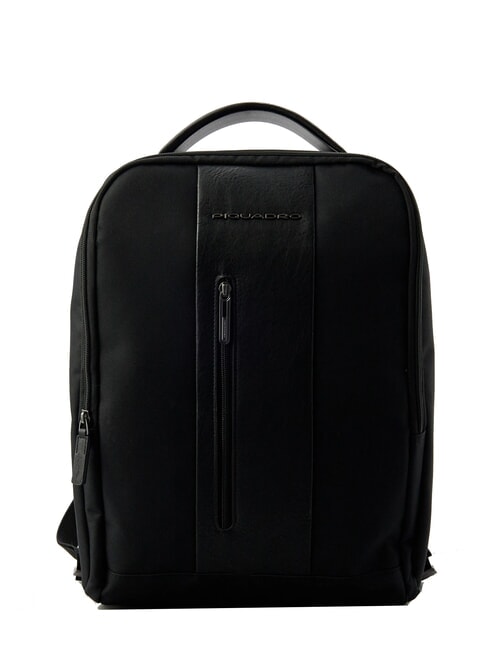 PIQUADRO BRIEF ECOLOGICA Rucksack aus recyceltem Stoff, 15,6-Zoll-Laptop Schwarz - PC-Rucksäcke