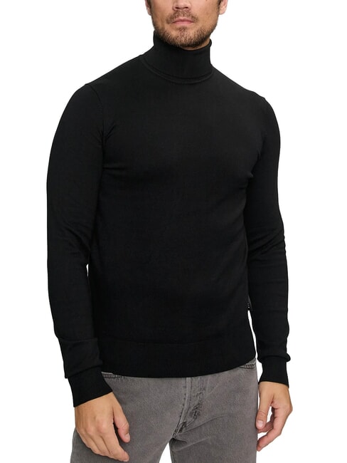 RICHMOND X CUSMA Rollkragenpullover schwarz2 - Herrenpullover