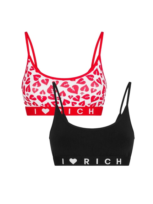 JOHN RICHMOND MARTIN 2 Bandeau-BHs weiß/schwarz - BHs Damen
