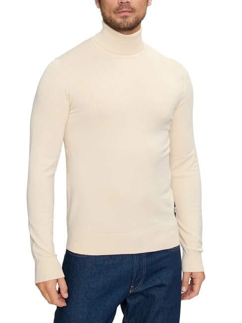 RICHMOND X CUSMA Rollkragenpullover Knochenweiß - Herrenpullover
