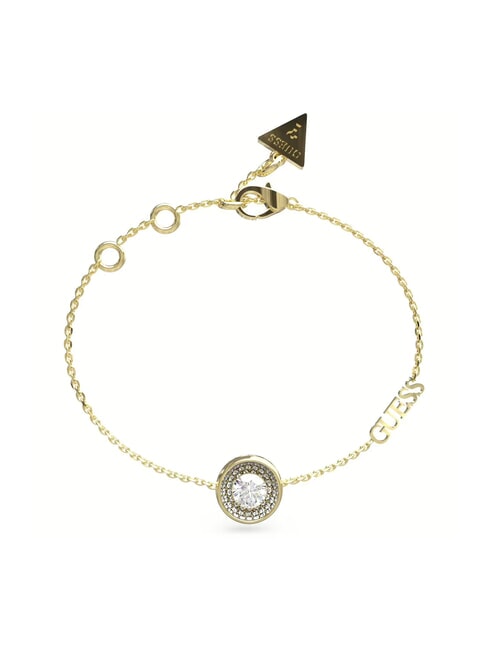 GUESS UNIQUE SOLITAIRE Armband mit Zirkonia gelbes Gold - Armbänder