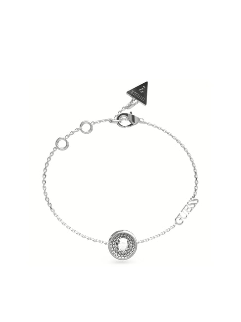 GUESS UNIQUE SOLITAIRE Armband mit Zirkonia SILBER - Armbänder