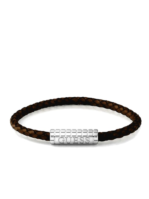 GUESS ACAPULCO Armband stahl/braun - Herrenarmbänder