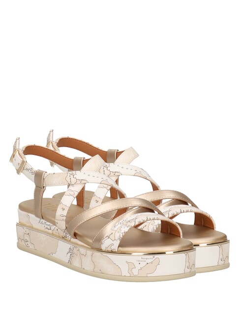 ALVIERO MARTINI PRIMA CLASSE GEO  Sandalen Geo Milch/Platin - Damenschuhe