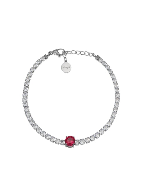 AMEN ACCIAIO Armband mit Zirkonia Silber - Armbänder