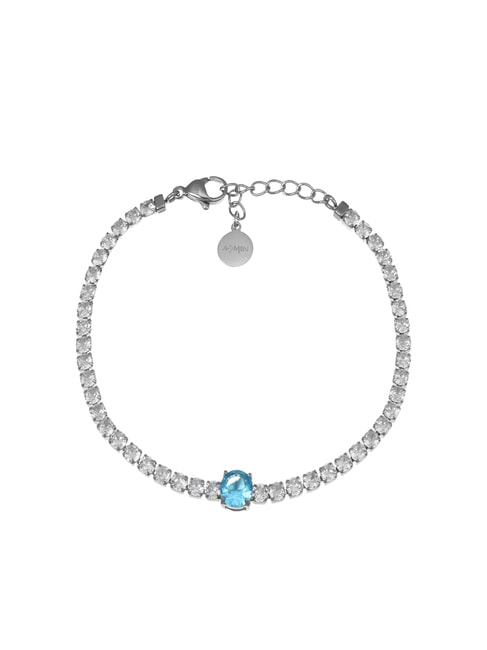 AMEN ACCIAIO Armband mit Zirkonia Silber - Armbänder