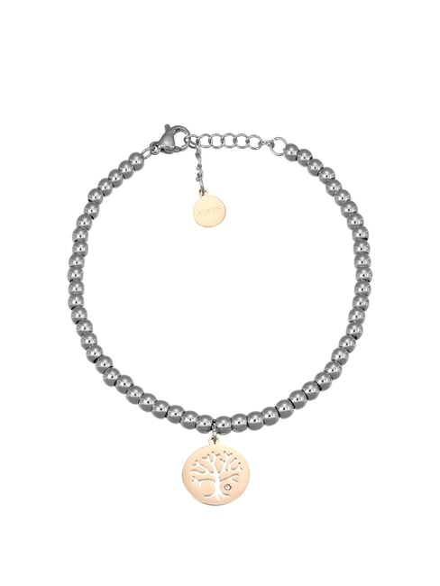 AMEN ACCIAIO Baum des Lebens Armband Stahl/Rosen - Armbänder