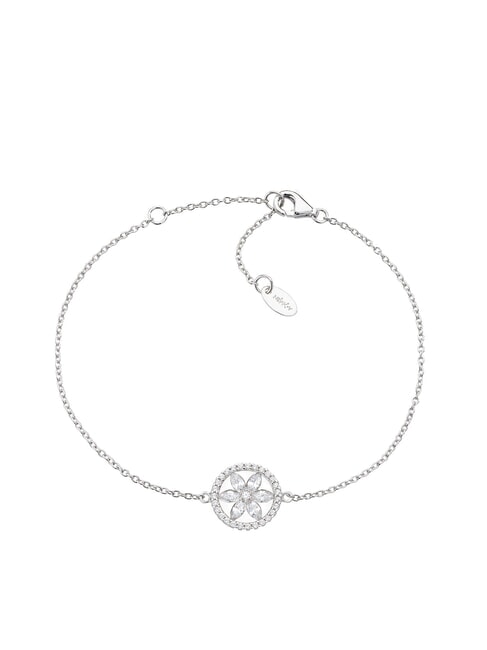 AMEN FIORE DELLA VITA Silberarmband Rhodium - Armbänder