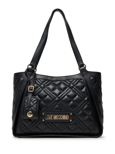 LOVE MOSCHINO QUILTED  Einkaufstasche Schwarz - Damentaschen