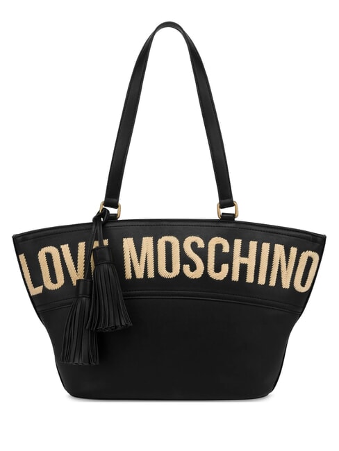 LOVE MOSCHINO NAPPE Einkaufstasche Schwarz - Damentaschen
