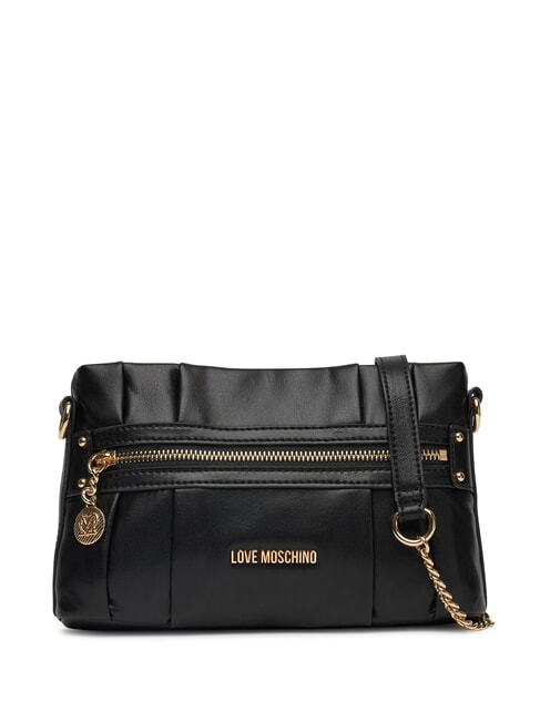 LOVE MOSCHINO ZIPPER Umhängetasche Schwarz - Damentaschen