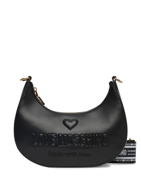 LOVE MOSCHINO MADE WITH LOVE Umhängetasche Schwarz - Damentaschen