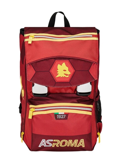 ROMA VERSO LA VITTORIA Erweiterbarer Rucksack Rom rot - Rucksäcke für Schule &amp; Freizeit