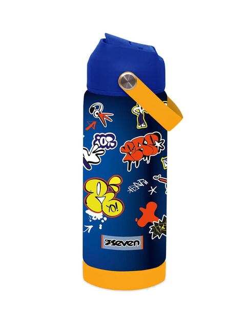 SEVEN BOY&GIRL Thermo-Wasserflasche 500ml wurzelblau - Thermosflaschen