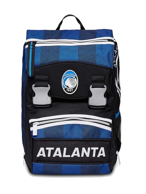 ATALANTA 1907 Erweiterbarer Rucksack Schwarz - Rucksäcke für Schule &amp; Freizeit