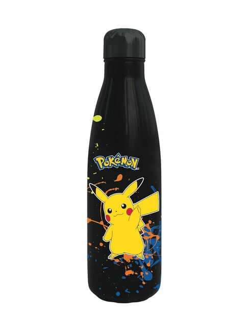 POKEMON KIDS Thermo-Wasserflasche 500ml Schwarz - Thermosflaschen