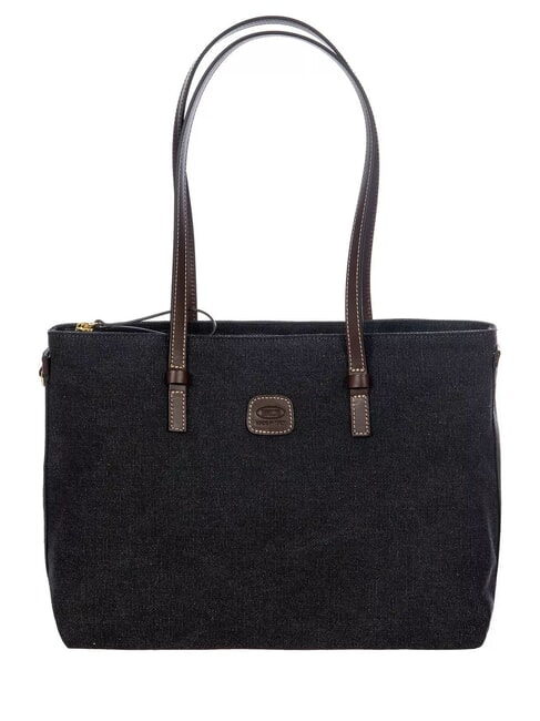 BRIC’S SORRENTO VITTORIA Einkaufstasche aus Canvas Schwarz - Damentaschen