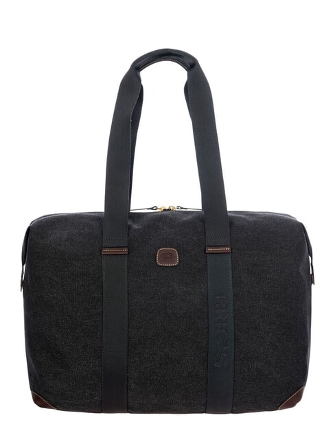 BRIC’S SORRENTO M Mittelgroße Reisetasche aus Canvas Schwarz - Reisetaschen