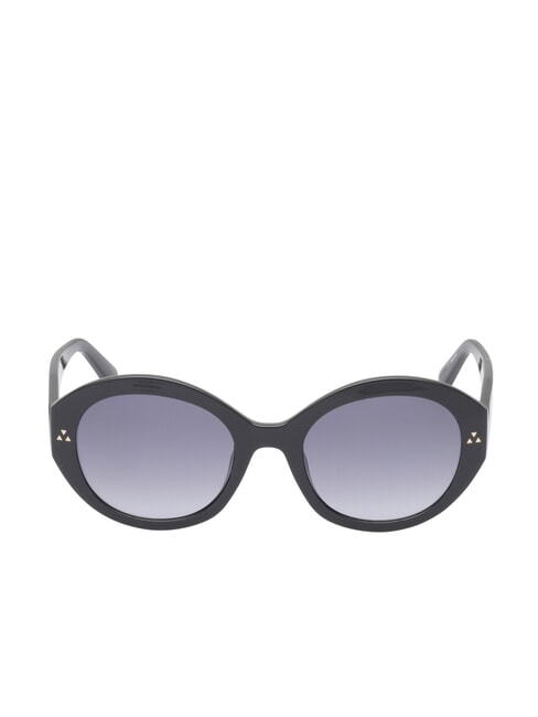 GUESS ROUND Sonnenbrille glänzendschwarz/gradientrauch - Damenbrillen
