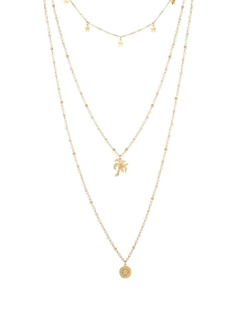 LIUJO TRIPLE CHARM Halskette Gold - Halsketten